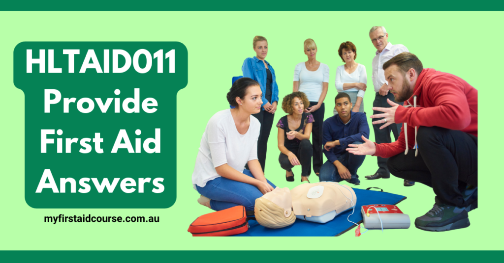 cover image of a first aid course underway