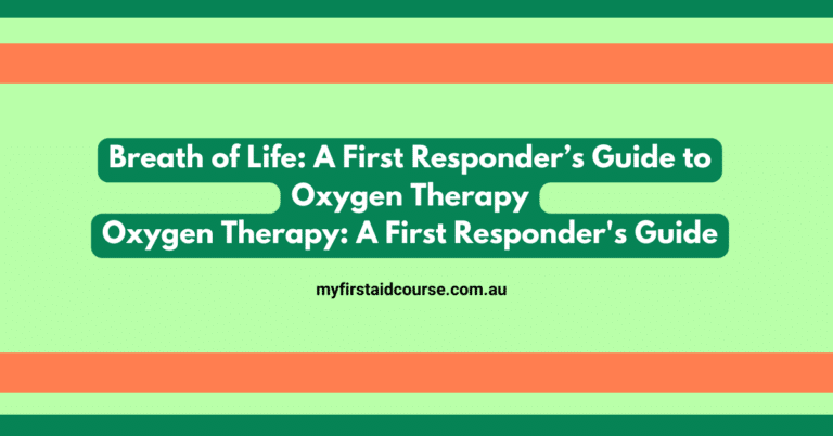 Read more about the article Breath of Life: A First Aider’s Guide to Oxygen Therapy