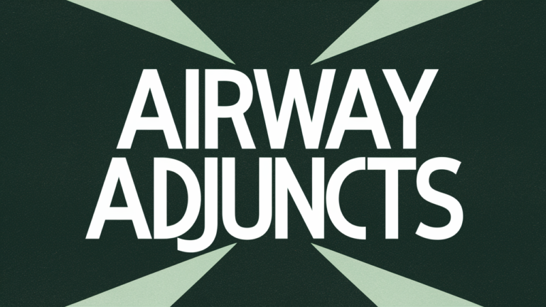 Read more about the article Airway Adjuncts and Techniques for First Aid