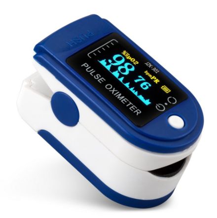 modern finger pulse oximeter